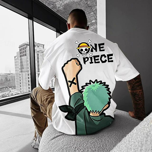 One Piece T-shirt Cartoon