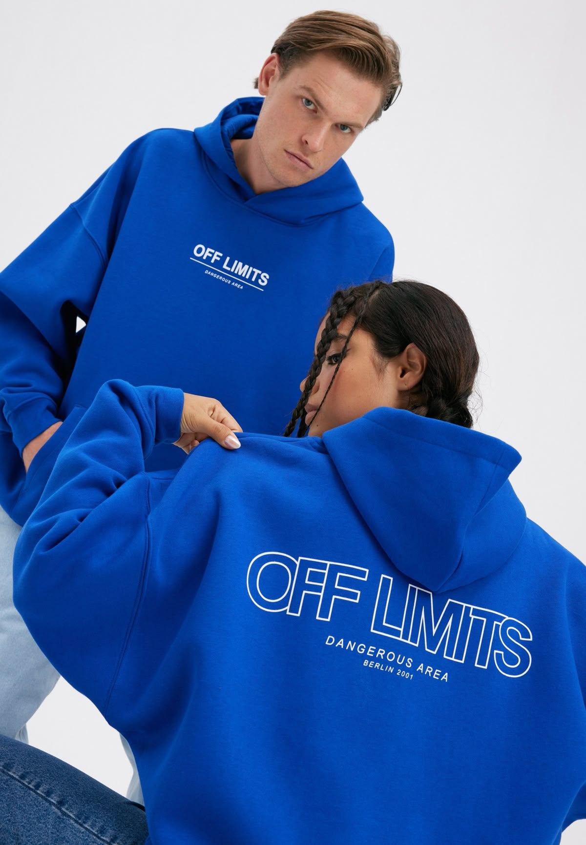YOURTURN UNISEX - Sweatshirt - blue