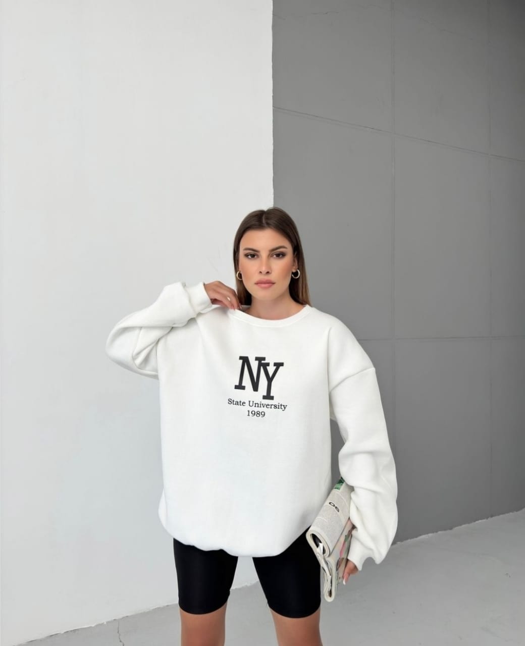 NY women’s oversized sweatshirt