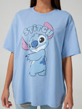 Lilo & Stitch Surprised Oversized Tee