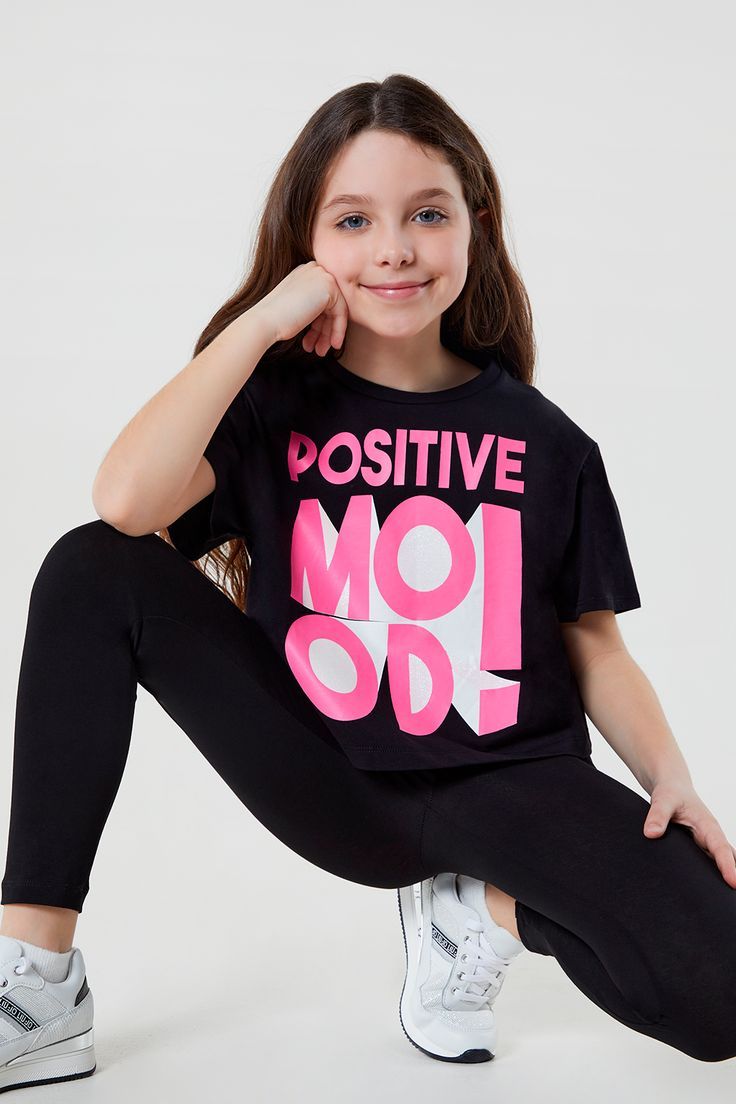 Positive Mood Kids Tshirt