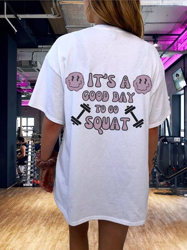 Attitude Print Tshirt Short Sleeve Crew Neck Casual Top For , Women's Clothing