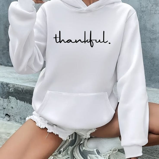 Thankful hoodie oversized