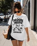 Moon Women Tshirt Oversized