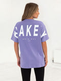 BLK women oversized tshirt