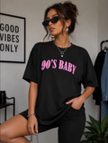 90’S Baby Women Oversized T-shirt