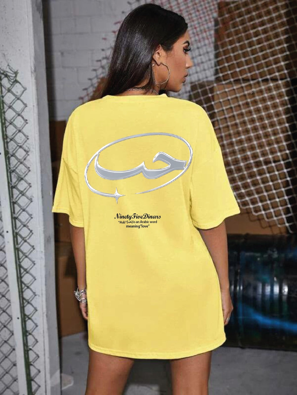 Hub Women Oversized Tshirt