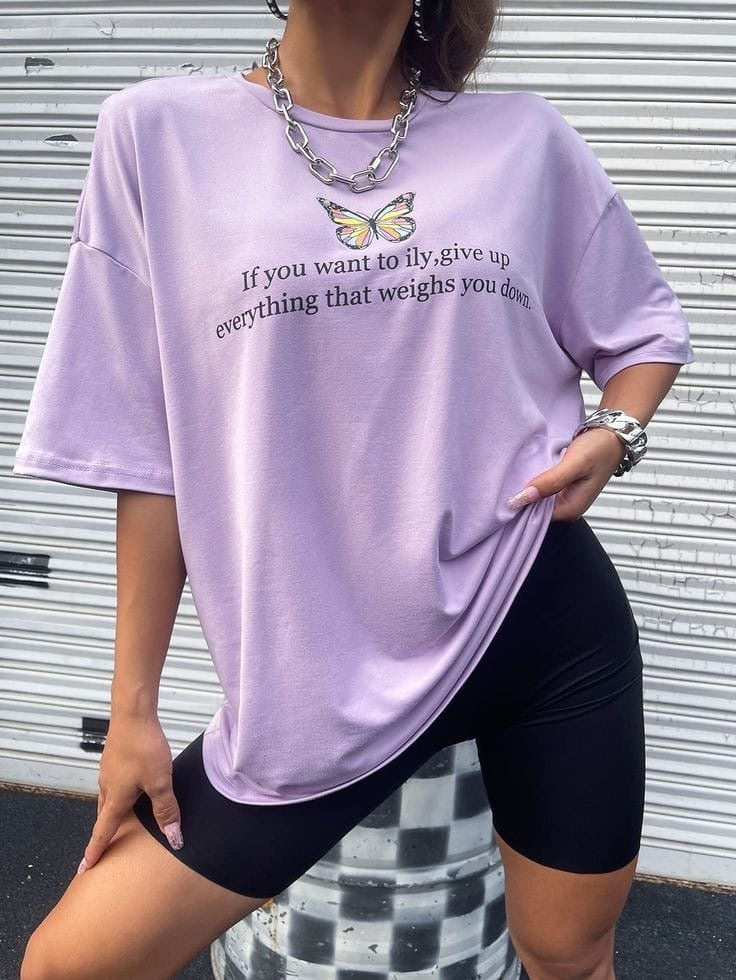 Butterfly Oversized tshirts