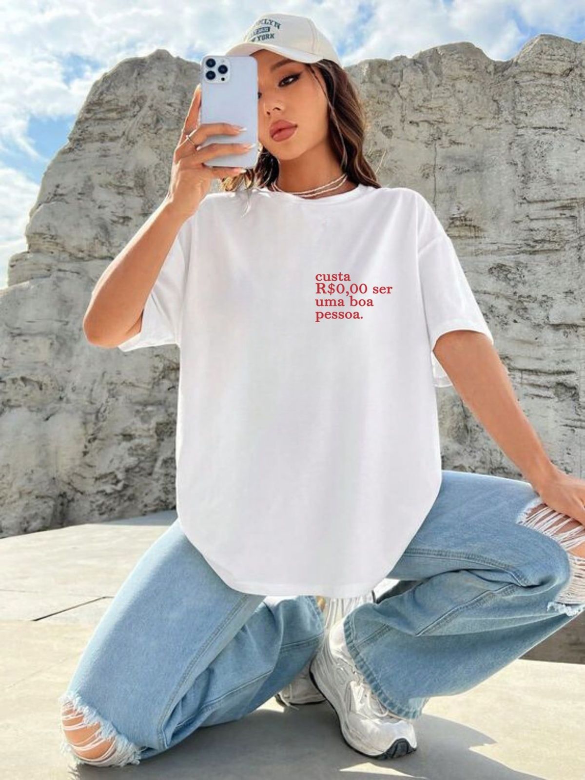 Custa Women Oversized T-shirts