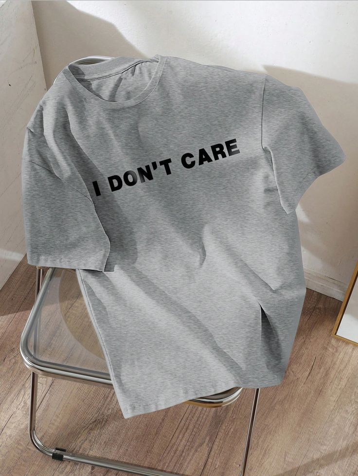 I don't care Oversized Tshirt