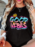 Good Vibes Tshirt Oversized