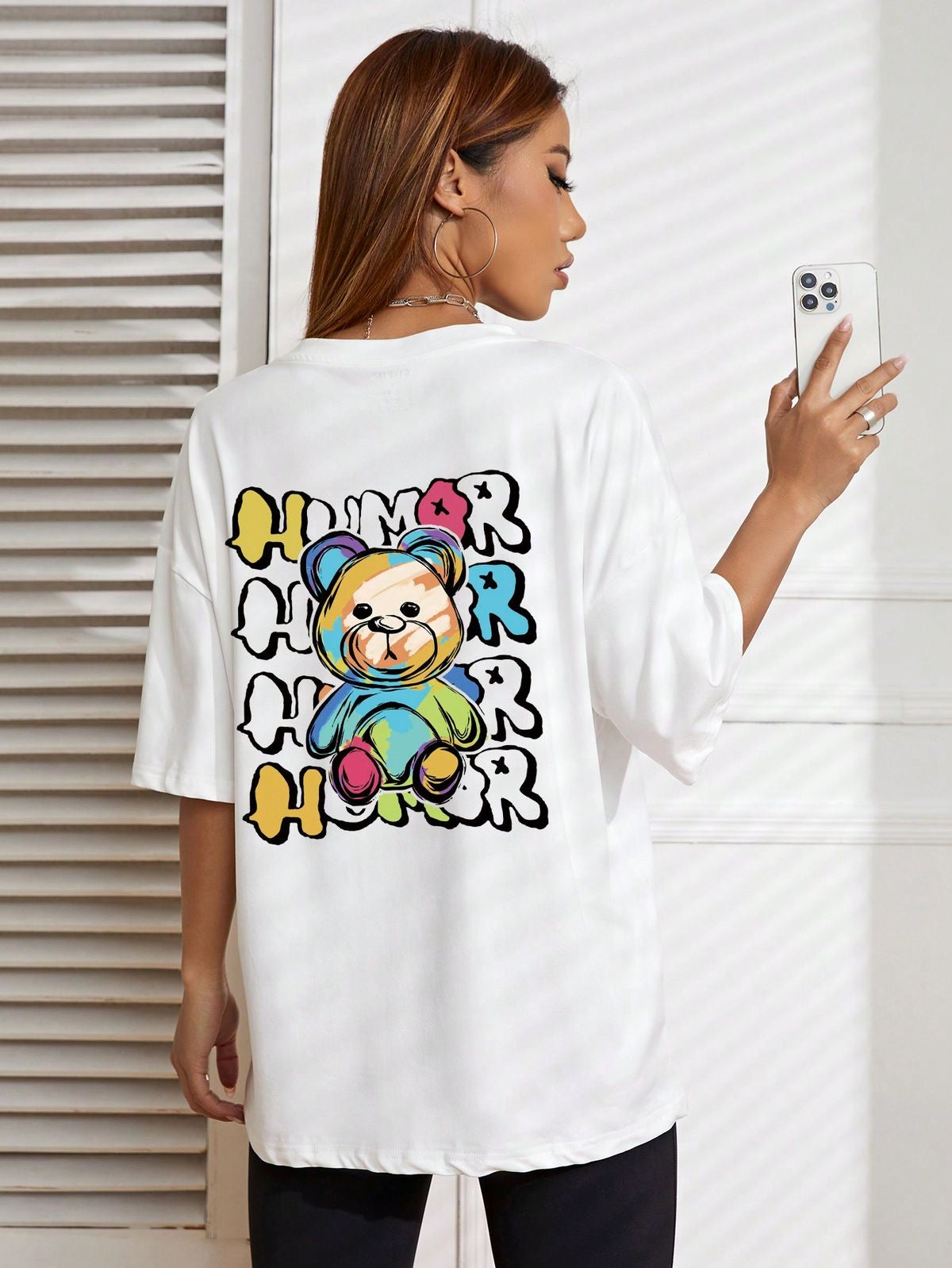 Humor Women Oversized Tshirt