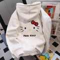 Hello Kitty Hoodies Oversized