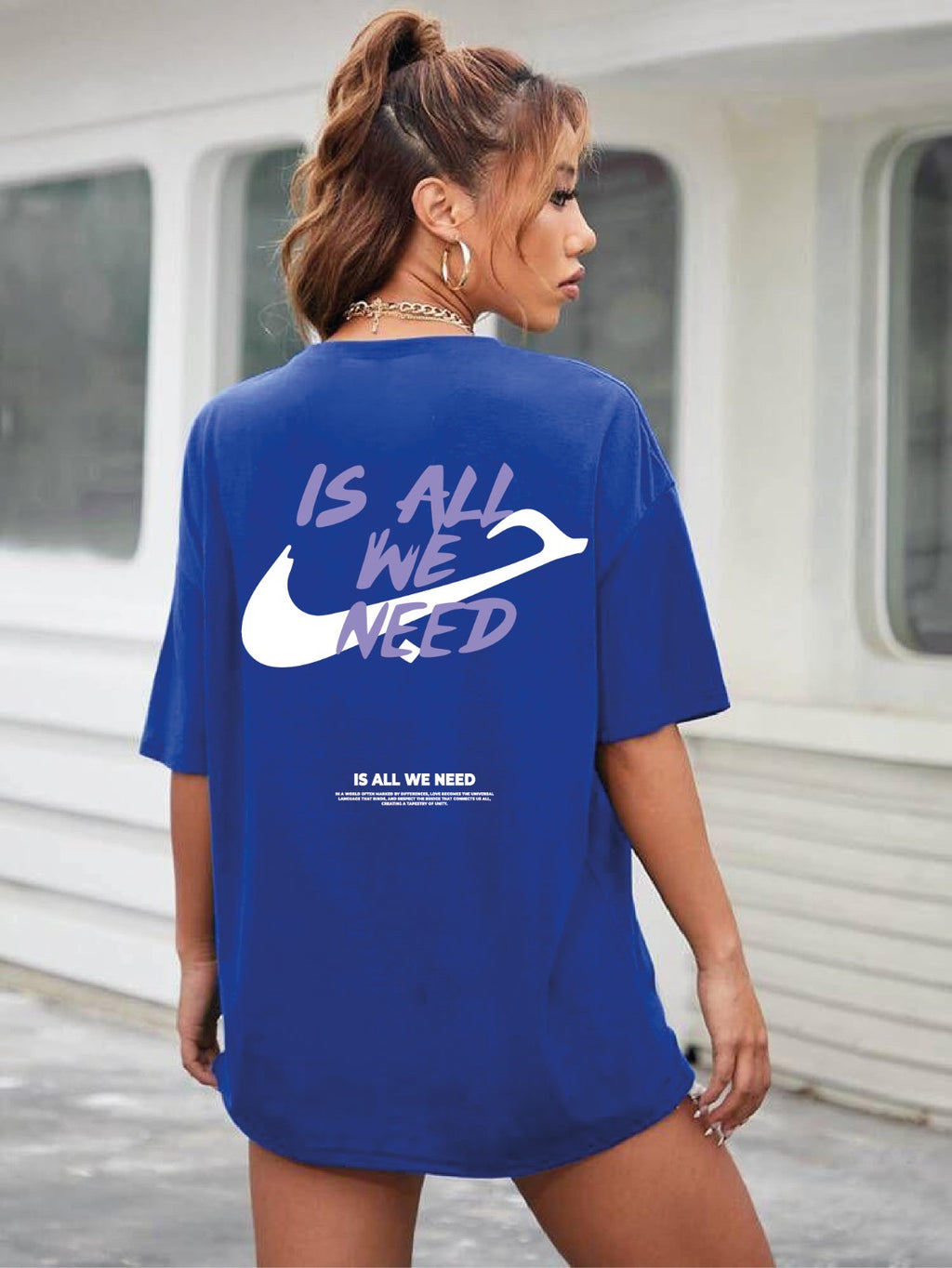 Hub Women Oversized Tshirt