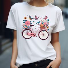 Graphic Print T-shirt Regular Fit, Short Sleeve Crew