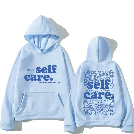 Self care oversized hoodie