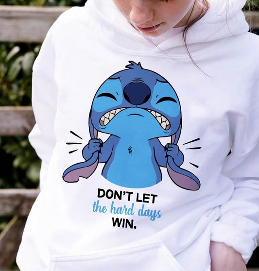 Stitch oversized hoodie