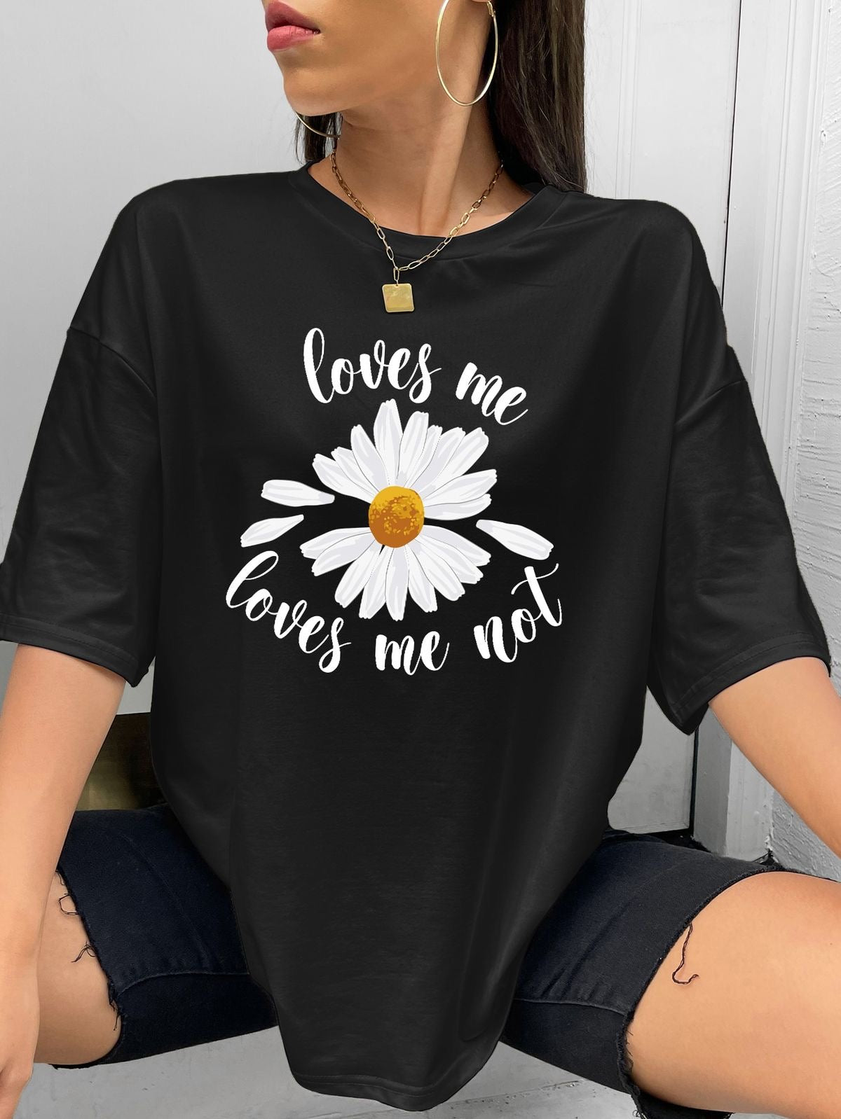 Love me women oversized tshirt