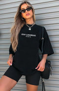 Stay Luxurious Oversized Tshirt