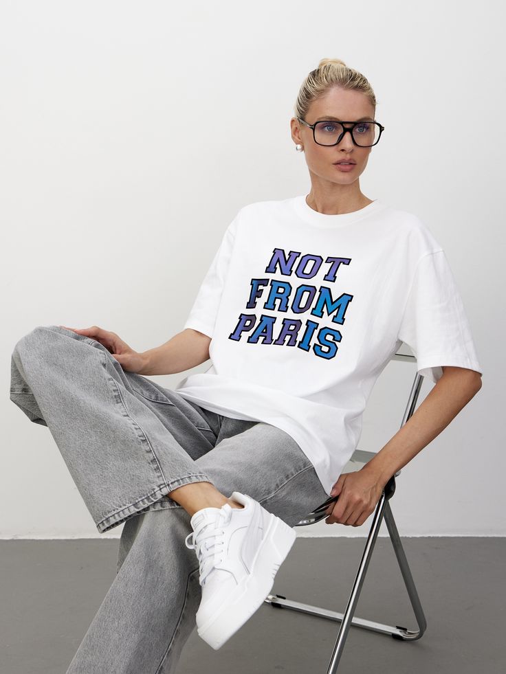 NOT FROM PARIS WOMEN TSHIRTS
