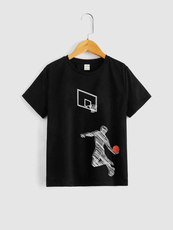 Boys Figure Graphic Tee