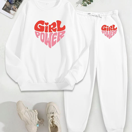 Girl power women’s oversized set