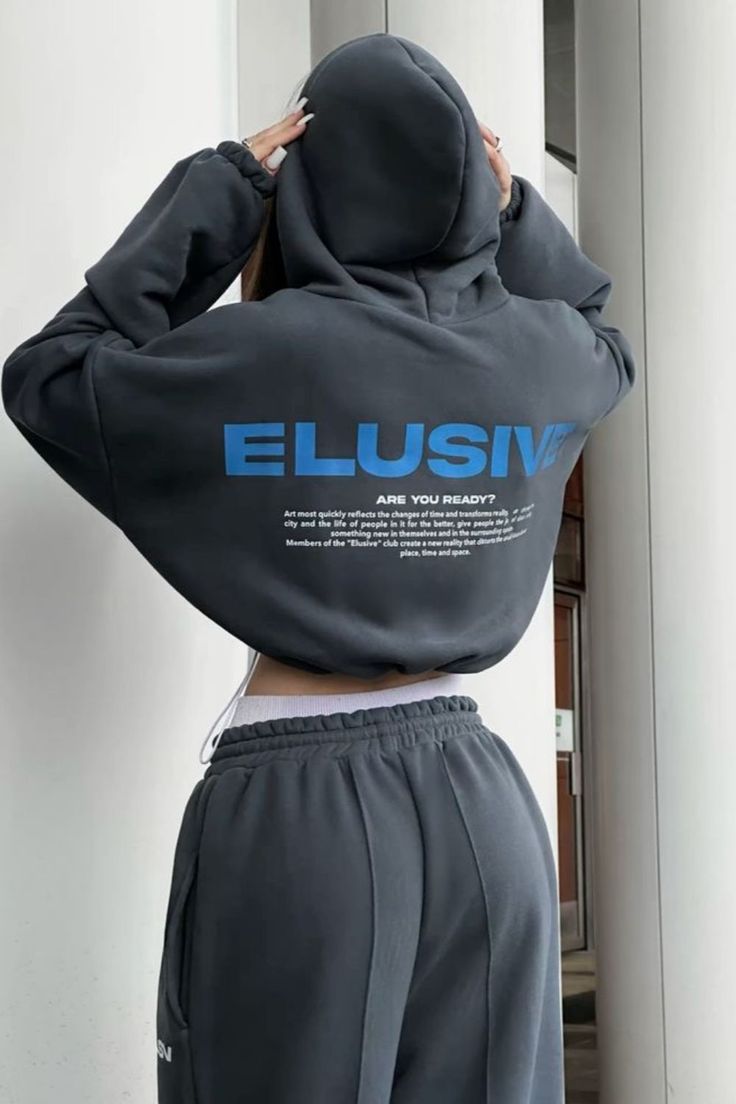 Women Hoodies Dark grey