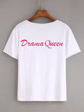 Drama Queen Tshirt Regular Fit