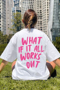 Women Tshirt Oversized