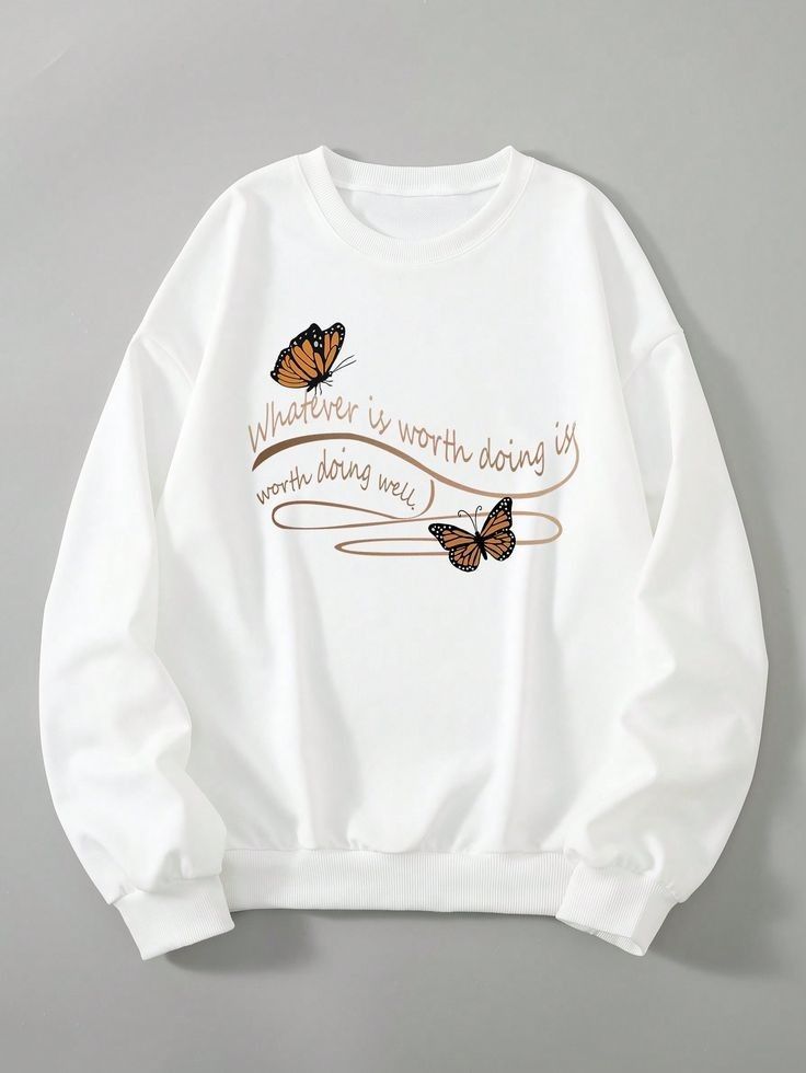 Butterfly sweatshirt/ Fleeced / Hoodies Liban