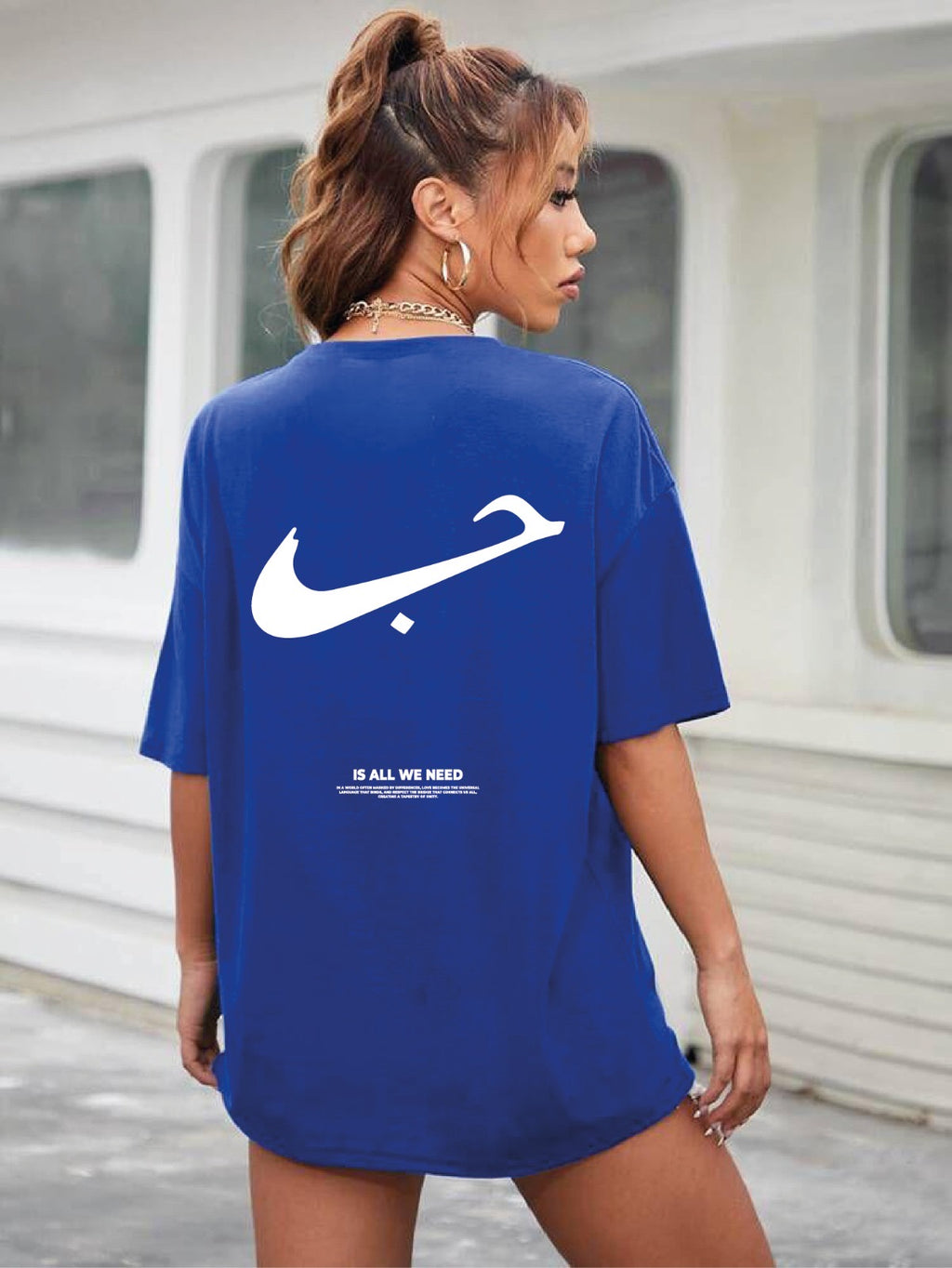 Hub Women Oversized Tshirt