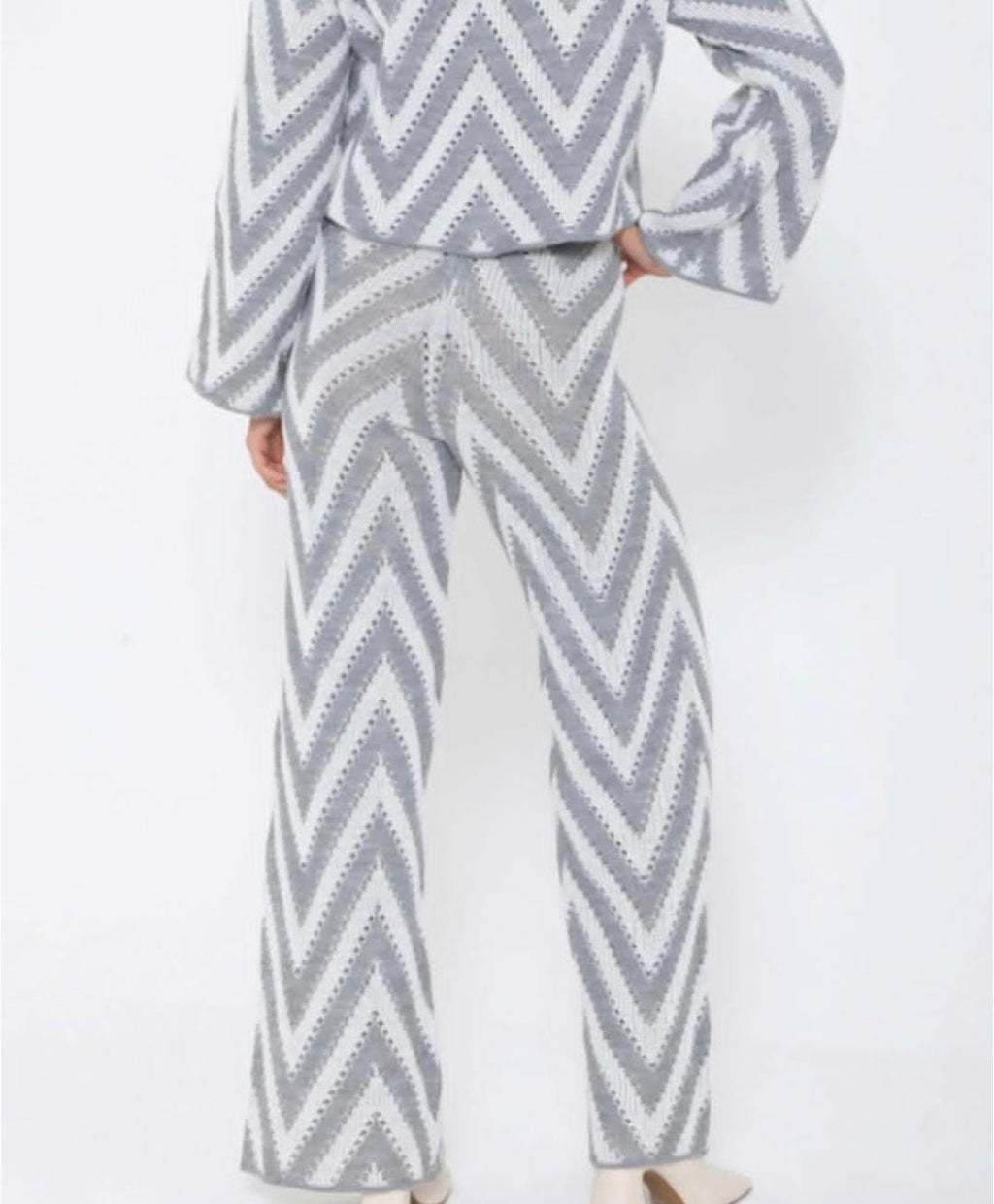 Textured Grey Co-Ord Set – Premium Turkish Fabric