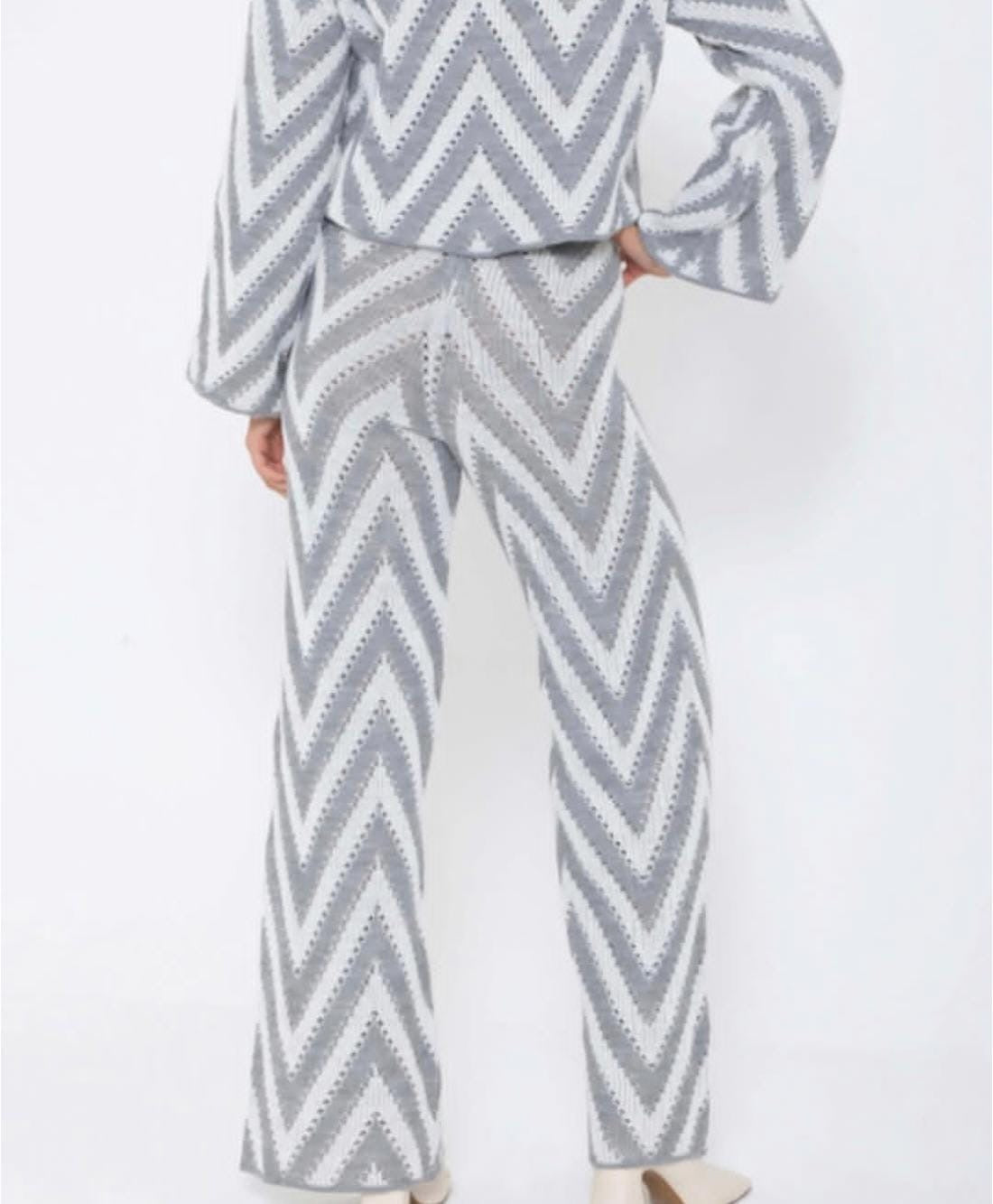 Textured Grey Co-Ord Set – Premium Turkish Fabric