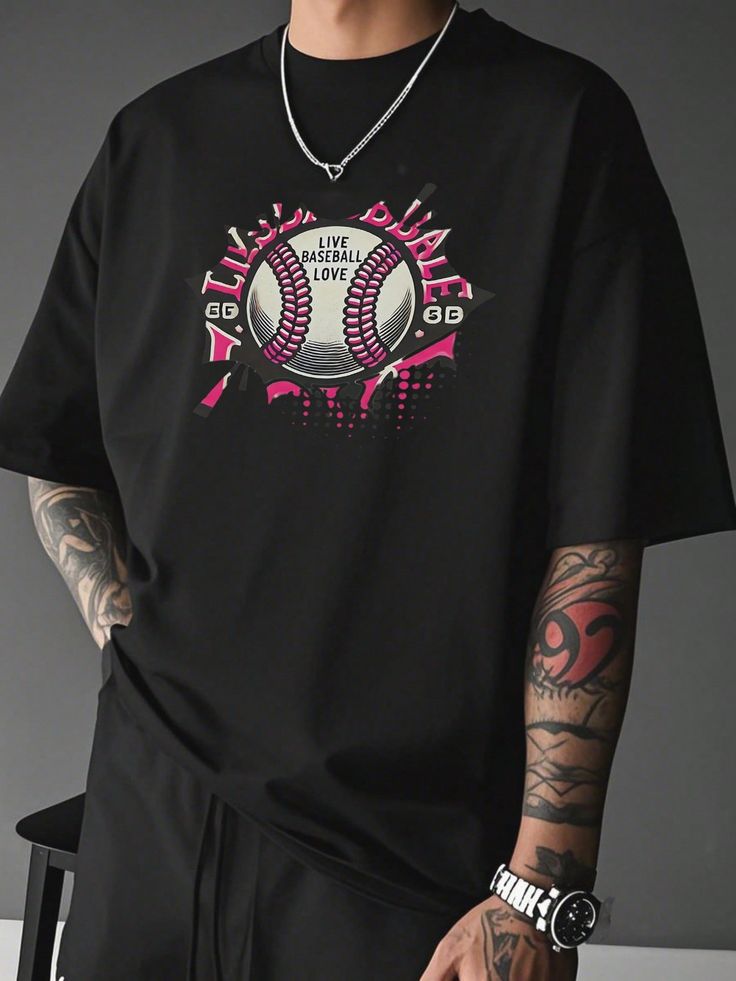 Baseball Lover Men's Funny TShirts Baseball Sports Funny TShirts 100% Pure Cotton Ideal Choice For Summer Sports