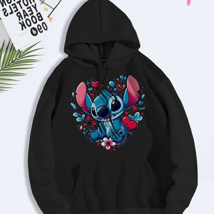 Stitch hoodies oversized