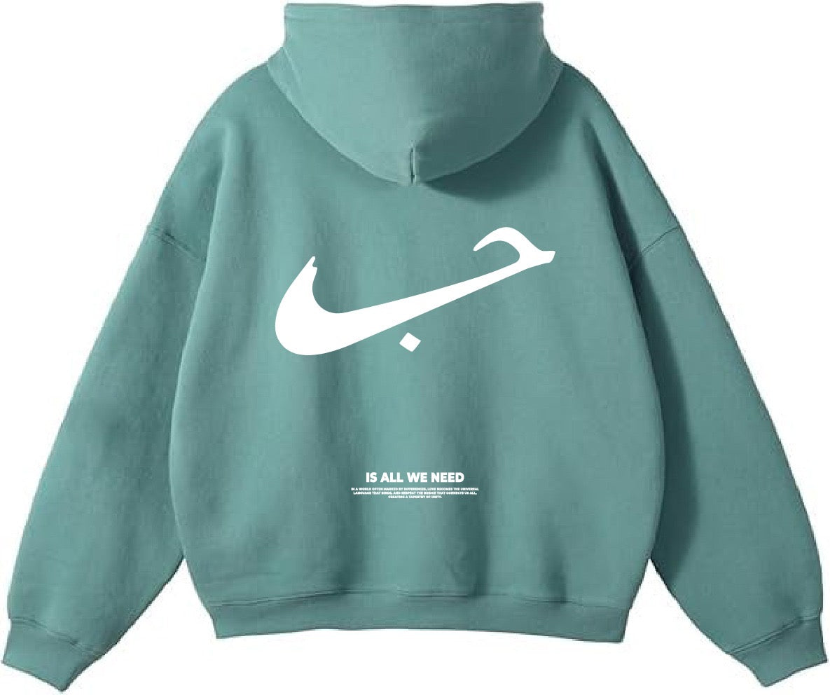 HUB'LOVE Oversized Hoodie