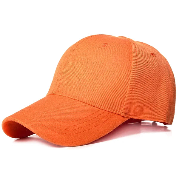 Orange basic cap