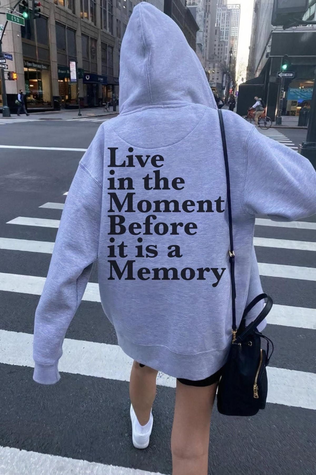 Letter women’s hoodie oversized