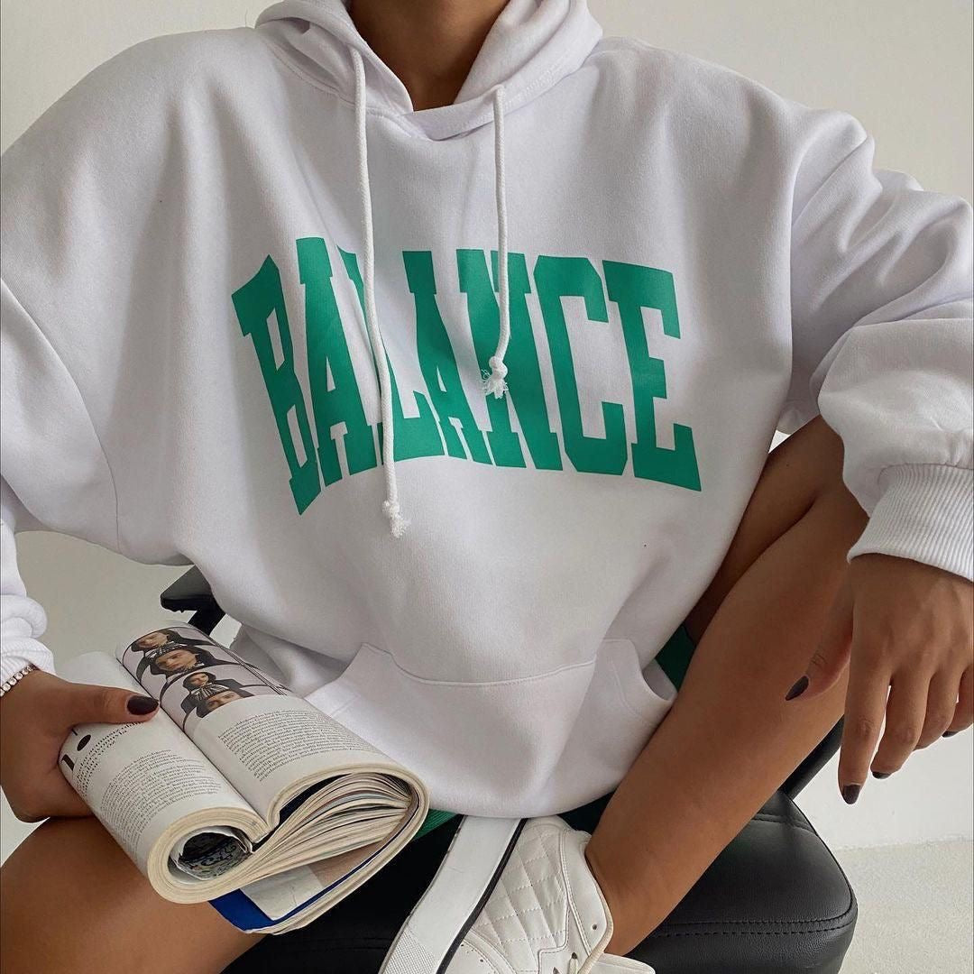 Balance hoodies oversized