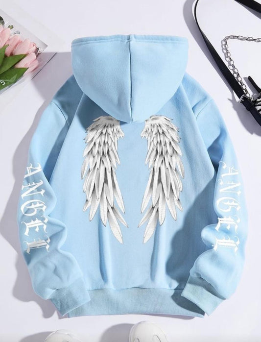 Angel Wings hoodie oversized