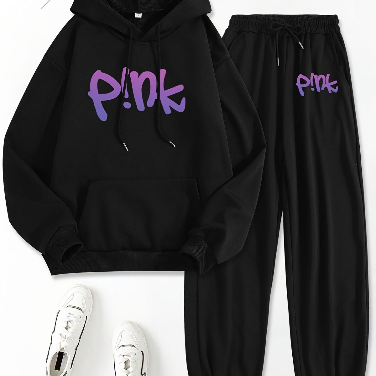 Pink women’s oversized set