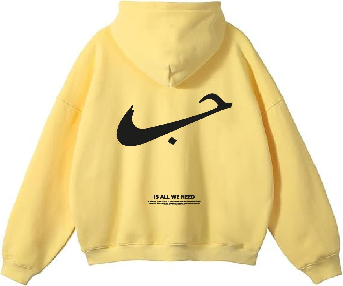 HUB'LOVE Oversized Hoodie