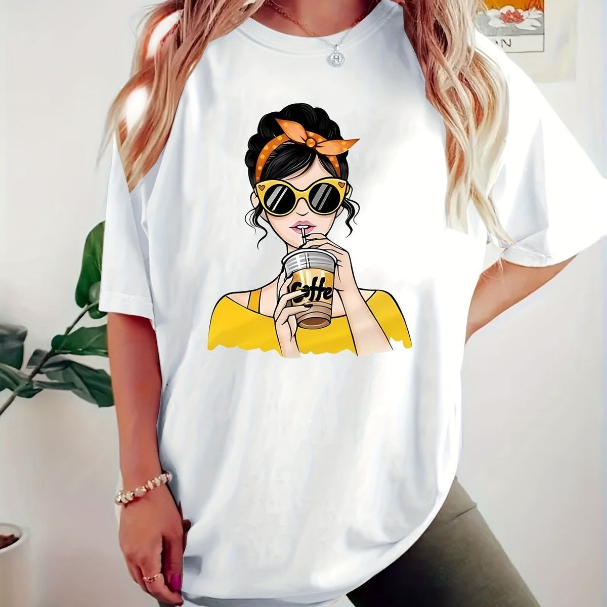 Coffee Women oversized tshirt