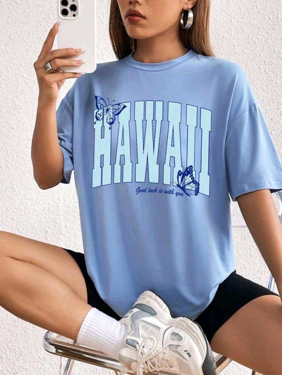 Hawaii Oversized Women Tshirts