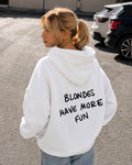 Blondes Women Hoodies