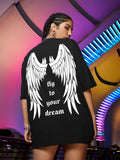 Wings Women Oversized Tshirts