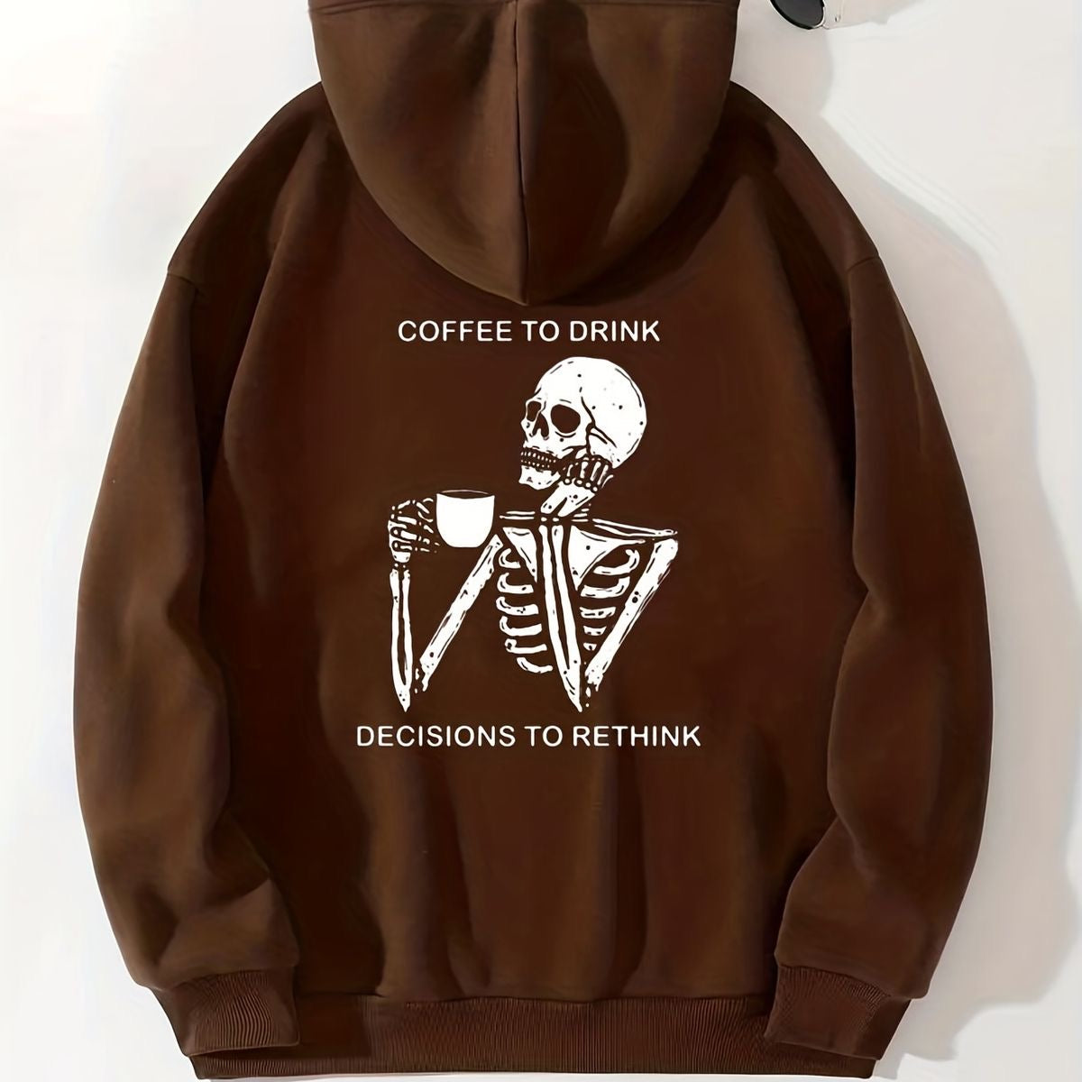 Skeleton hoodie oversized