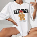 New York Women Oversized Tshirt