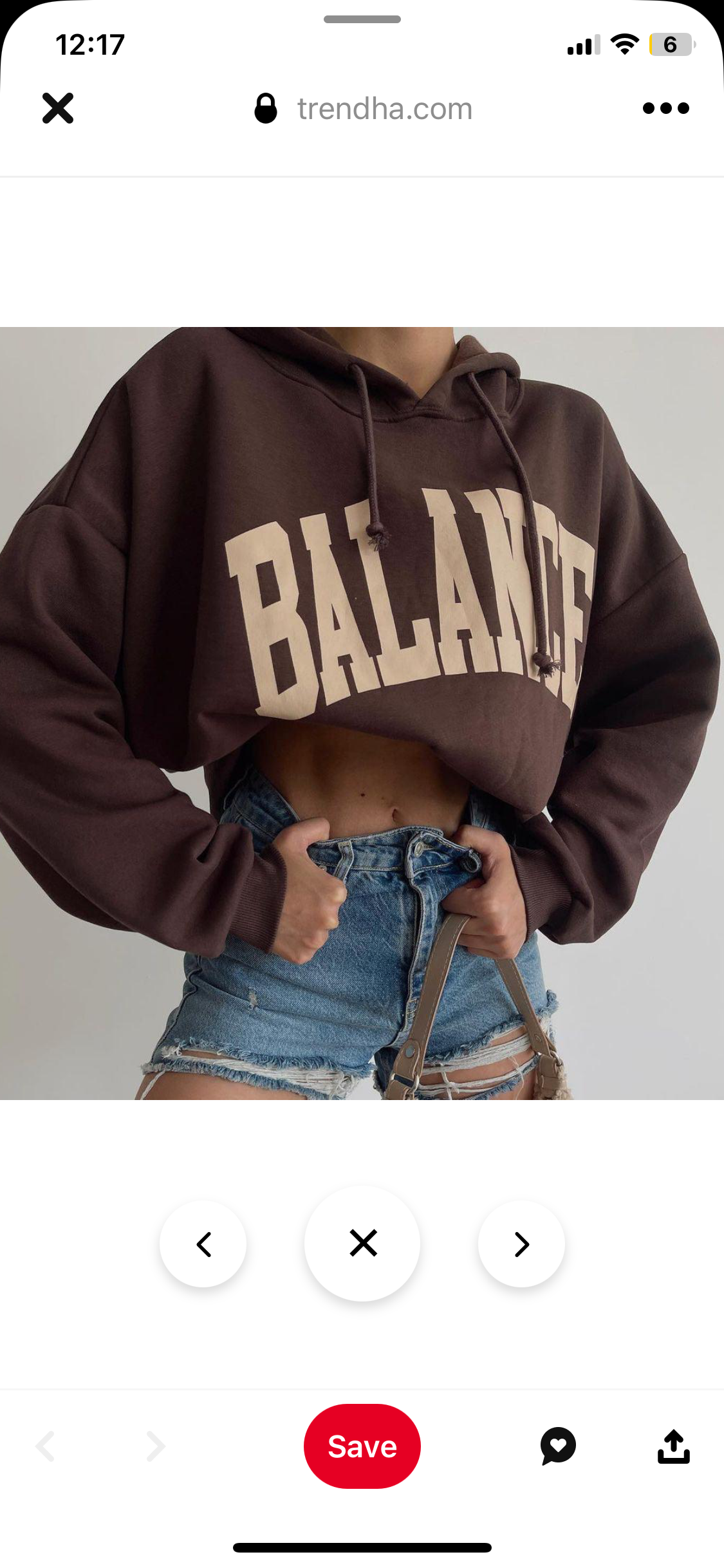 Balance hoodies oversized