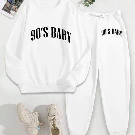 90’S BABY women’s oversized set